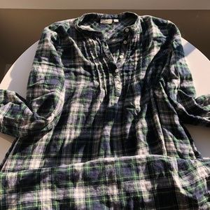 Women's Scotch Plaid Flannel Nightgown
